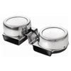 Double horn, 12 V, stainless steel. Set high pitch and low p