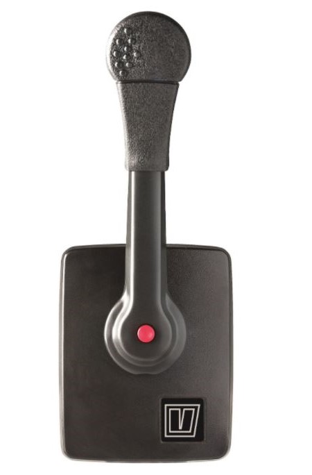 Single lever remote control, side mounting, synthetic handle